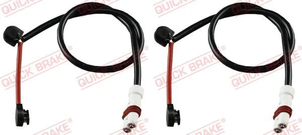 Warning Contact, brake pad wear (WS0341A)