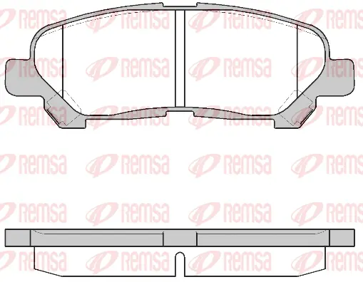 Brake Pad Set, disc brake (1313 00)