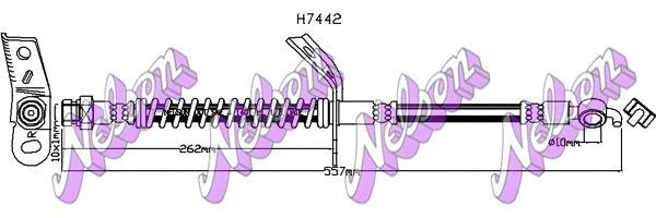 Brake Hose (H7442)