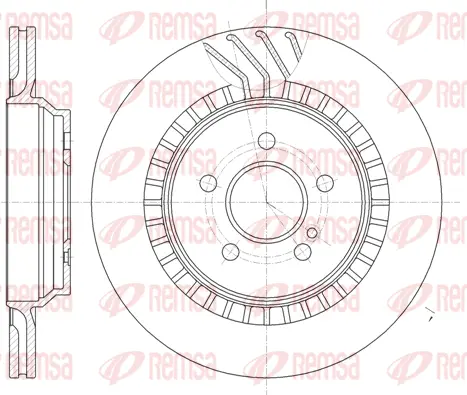 Brake Disc (61187 10)