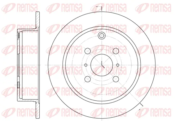 Brake Disc (6805 00)