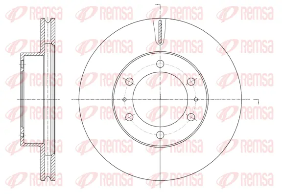 Brake Disc (61875 10)