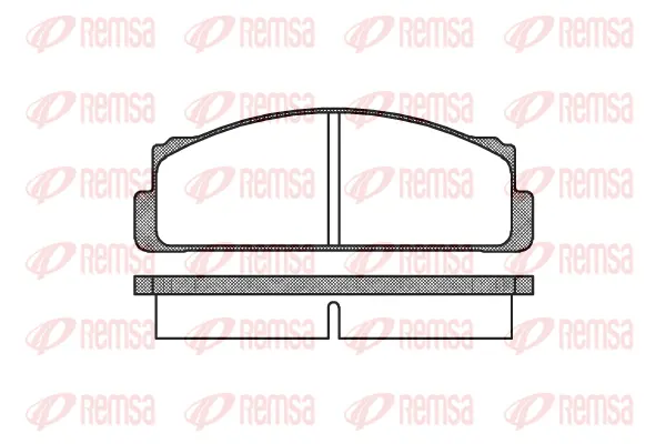 Brake Pad Set, disc brake (0022 00)