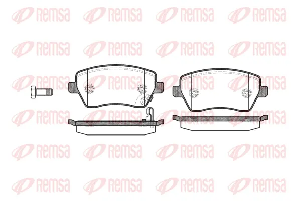 Brake Pad Set, disc brake (0987 11)