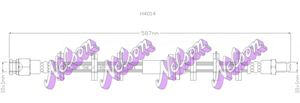 Brake Hose (H4014)