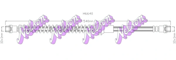 Brake Hose (H6640)