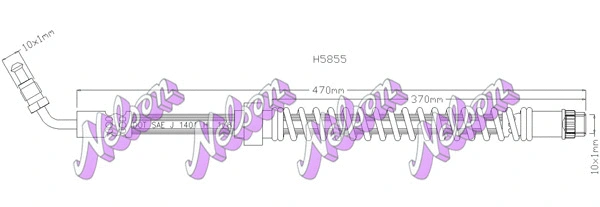 Brake Hose (H5855)