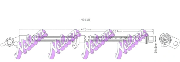 Brake Hose (H5618)