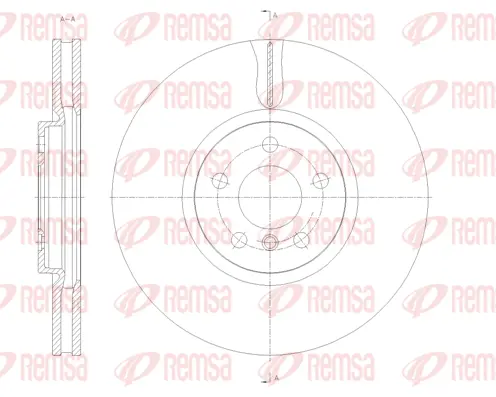Brake Disc (61789 10)