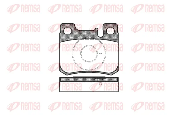 Brake Pad Set, disc brake (0157 20)