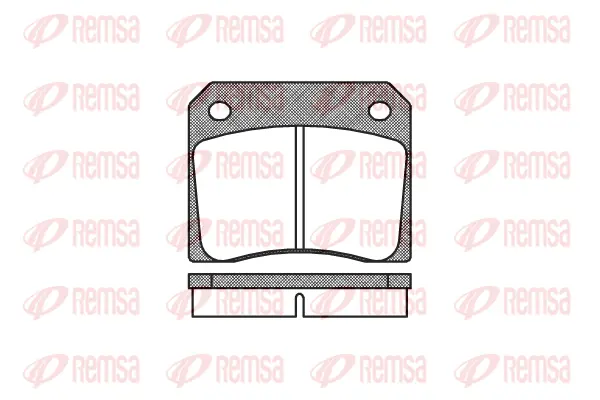 Brake Pad Set, disc brake (0036 00)