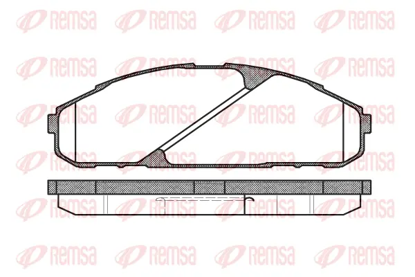 Brake Pad Set, disc brake (0507 00)