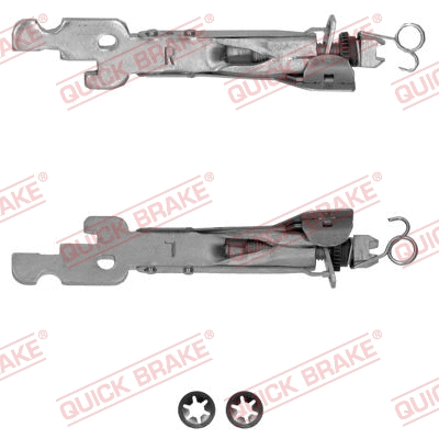 Adjuster Set, drum brake (101 53 004)