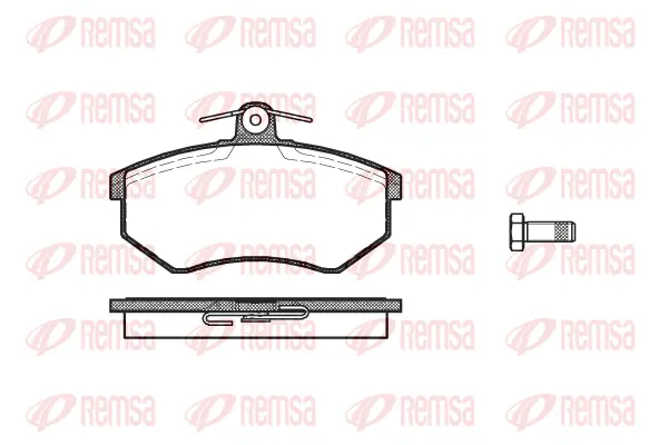 Brake Pad Set, disc brake (0134 10)