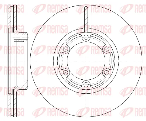 Brake Disc (6438 10)