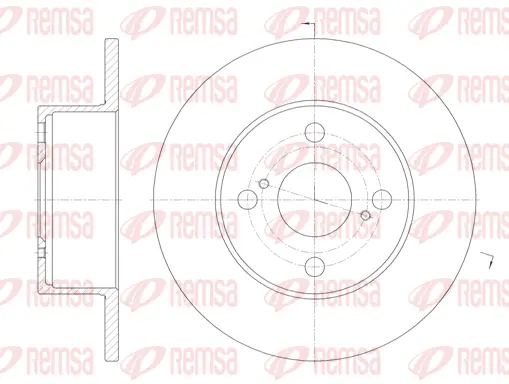 Brake Disc (6871 00)