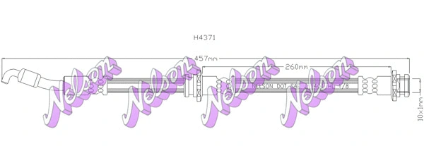 Brake Hose (H4371)
