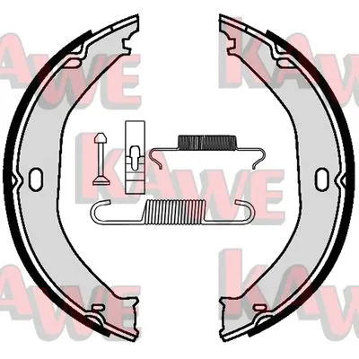Brake Shoe Set, parking brake (09520K)