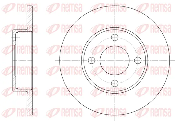 Brake Disc (6181 00)