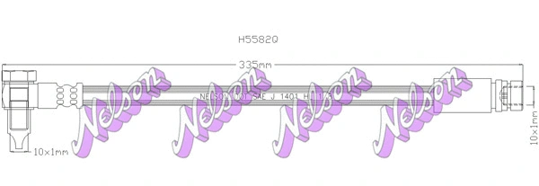Brake Hose (H5582Q)