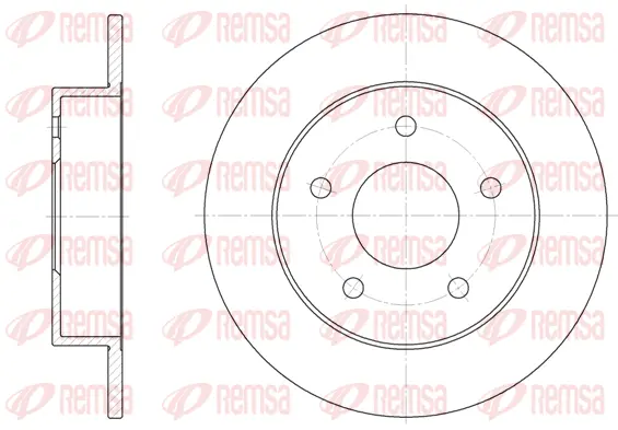Brake Disc (6574 00)