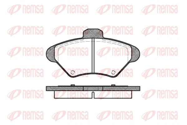 Brake Pad Set, disc brake (0452 00)