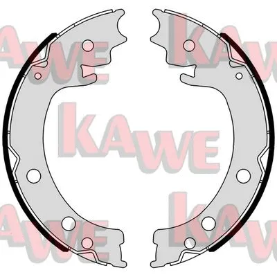 Brake Shoe Set, parking brake (01041)