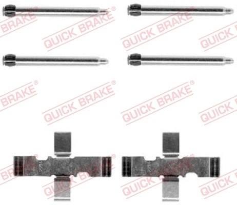 Accessory Kit, disc brake pad (109-1101)