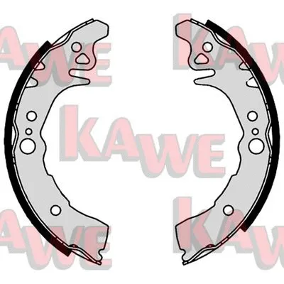 Brake Shoe Set (09160)