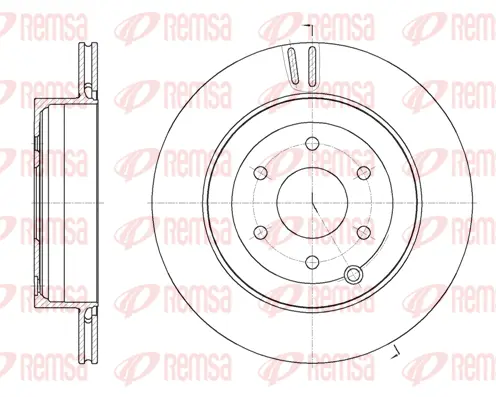Brake Disc (62135 10)