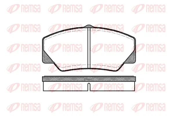Brake Pad Set, disc brake (0206 00)
