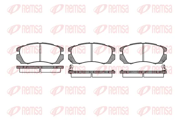 Brake Pad Set, disc brake (0403 02)
