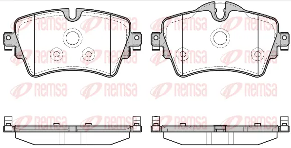 Brake Pad Set, disc brake (1599 08)