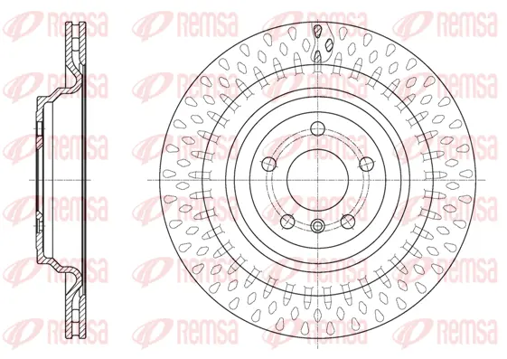 Brake Disc (61635 10)
