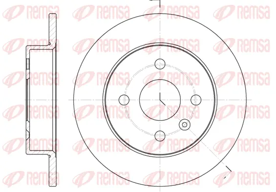 Brake Disc (6570 00)
