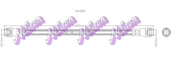 Brake Hose (H4489)