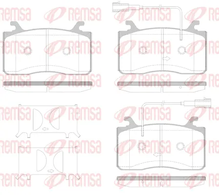 Brake Pad Set, disc brake (1759 12)