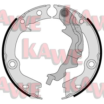 Brake Shoe Set, parking brake (09440)