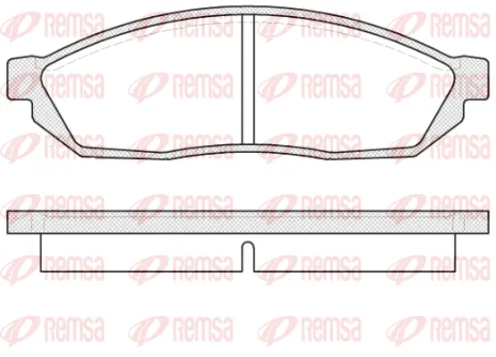 Brake Pad Set, disc brake (0111 00)