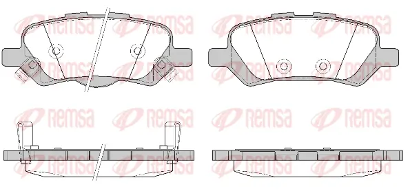 Brake Pad Set, disc brake (1359 02)