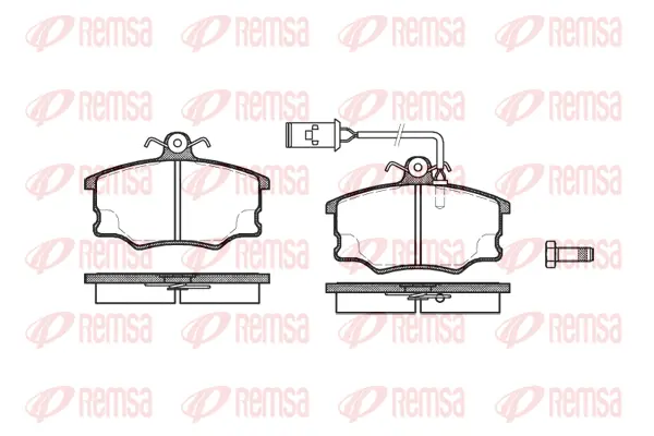 Brake Pad Set, disc brake (0146 52)