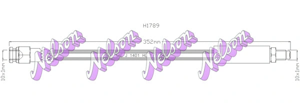 Brake Hose (H1789)