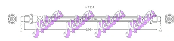 Brake Hose (H7314)