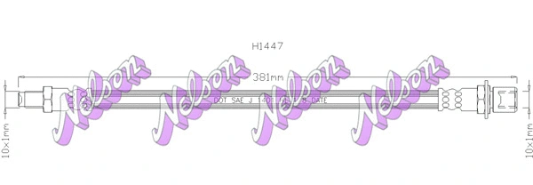 Brake Hose (H1447)