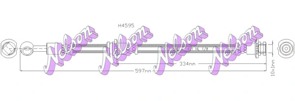 Brake Hose (H4595)