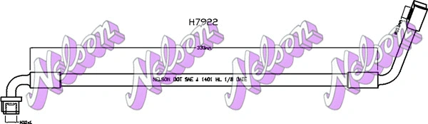 Brake Hose (H7922)