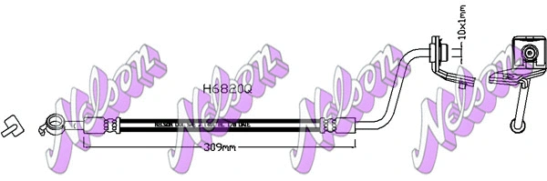 Brake Hose (H6820Q)