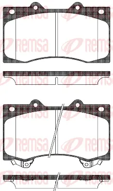 Brake Pad Set, disc brake (1506 02)