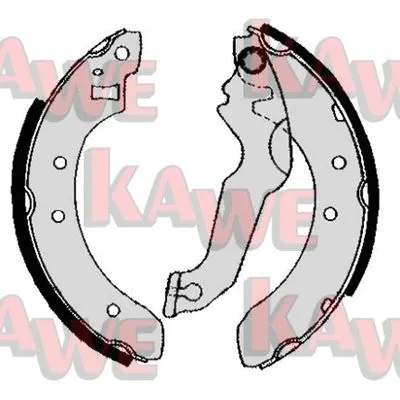 Brake Shoe Set (04800)