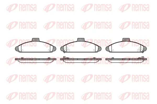 Brake Pad Set, disc brake (0404 02)